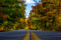 Bear Notch Road in the Fall