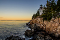 Bass Harbor Light House at Sunrise