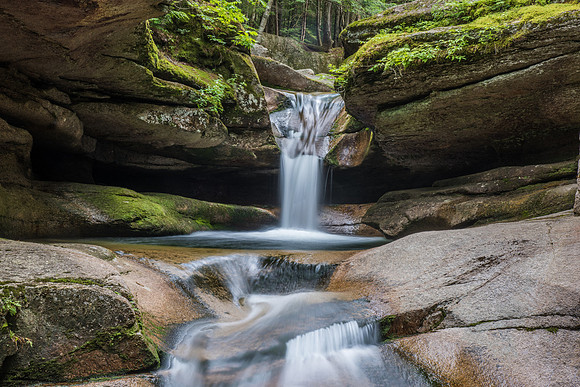 Close Up Sabbaday Falls