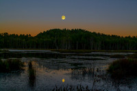 Quincy Bog Sunset